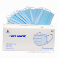 Maschera medica blu lato esterno